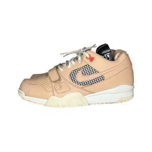 Nike Mens Air Trainer 2 Beige Black Low Top Lace-Up Sneaker Shoes Size 9.5